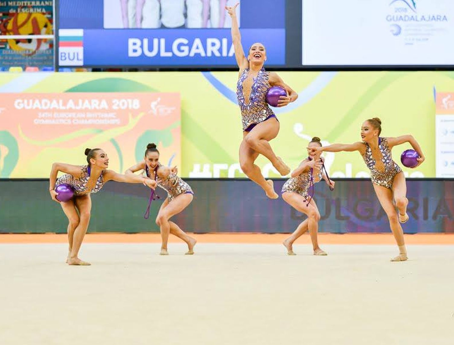Българският ансамбъл спечели европейската титла в съчетанието на три топки