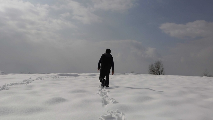 Снимка БГНЕСЗа втора поредна година в пустинята Сахара пада сняг