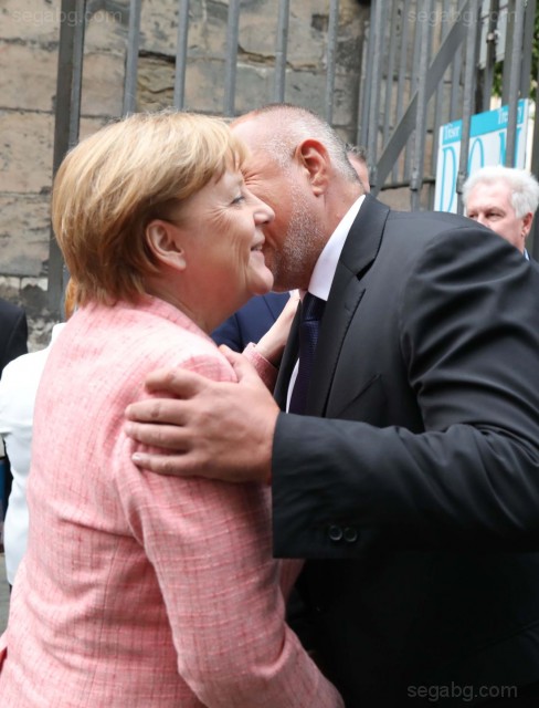 Премиерът Бойко Борисов и канцлерът на Германия Ангела Меркел обсъдиха