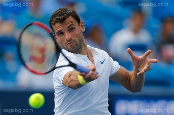 Григор Димитров отпадна във втория кръг на тенис турнира от