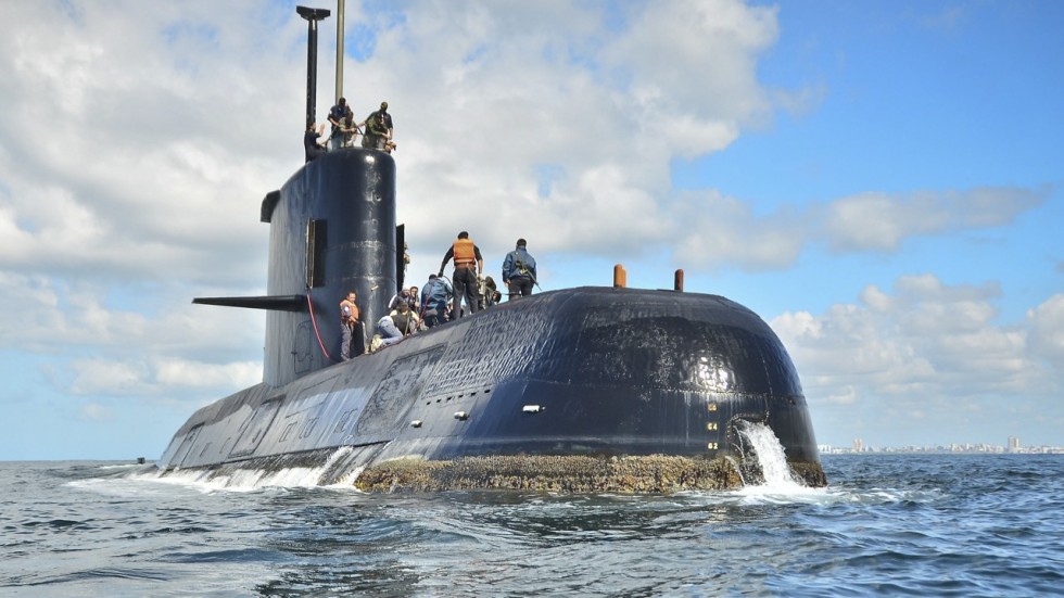 Снимка Би Би СиОперацията по издирването на аржентинската военна подводница