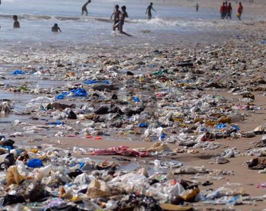 Почистването на крайбрежията от найлонови отпадъци костват милиони годишно Снимка http www webtc euКенийците