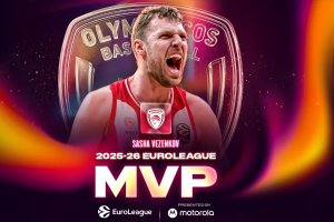 Везенков бе обявен за най-добрия баскетболист в Евролигата
