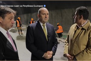 Радев нарече истерици опонентите си за златната отсечка от "Струма"
