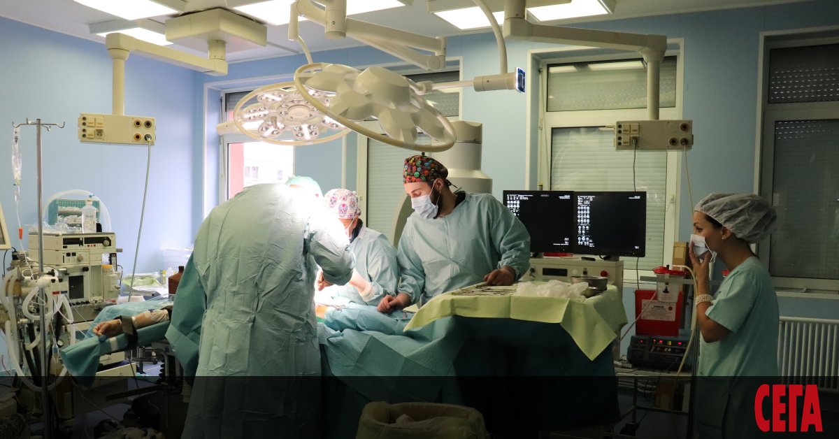 Спад на операциите в три ключови области на медицината се