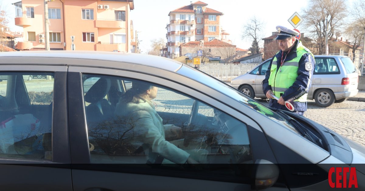 При акцията срещу шофирането след употреба на алкохол и наркотици МВР