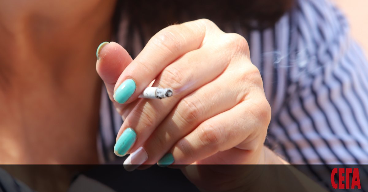 България е на първо място в Европа по тютюнопушене сред