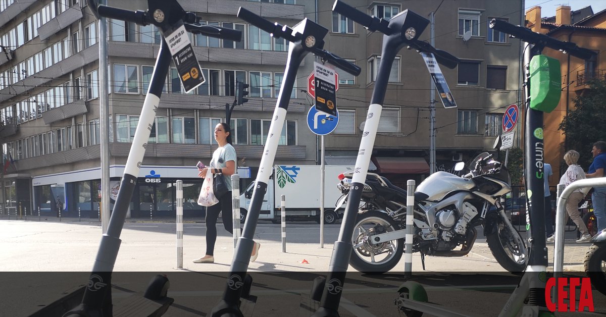 Модните споделени тротинетки, които заляха столицата и се ползват срещу