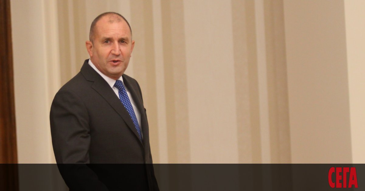 Президентът Румен Радев очаквано върна на Висшия съдебен съвет (ВСС) предложението за