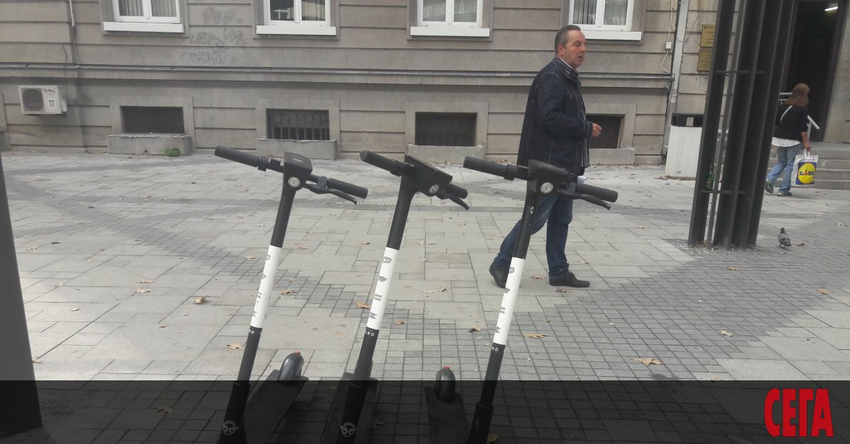 Електрическите тротинетки трябва да развиват скорост до 25 км/ч. Това