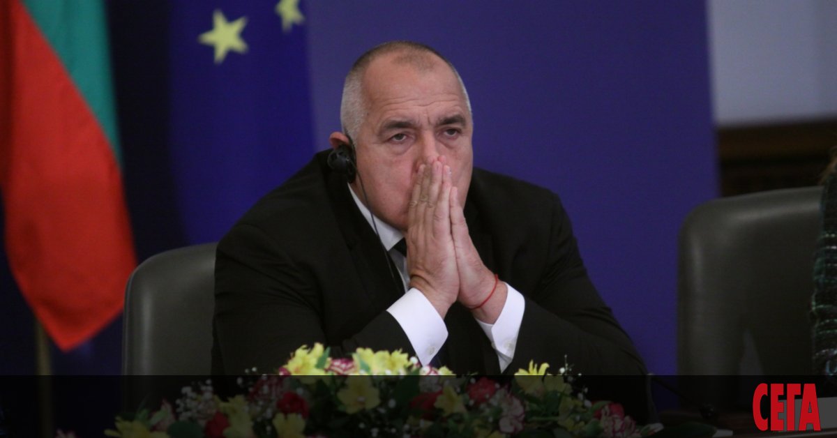 Бойко Борисов има една написана, но непроизнесена още реч. Все