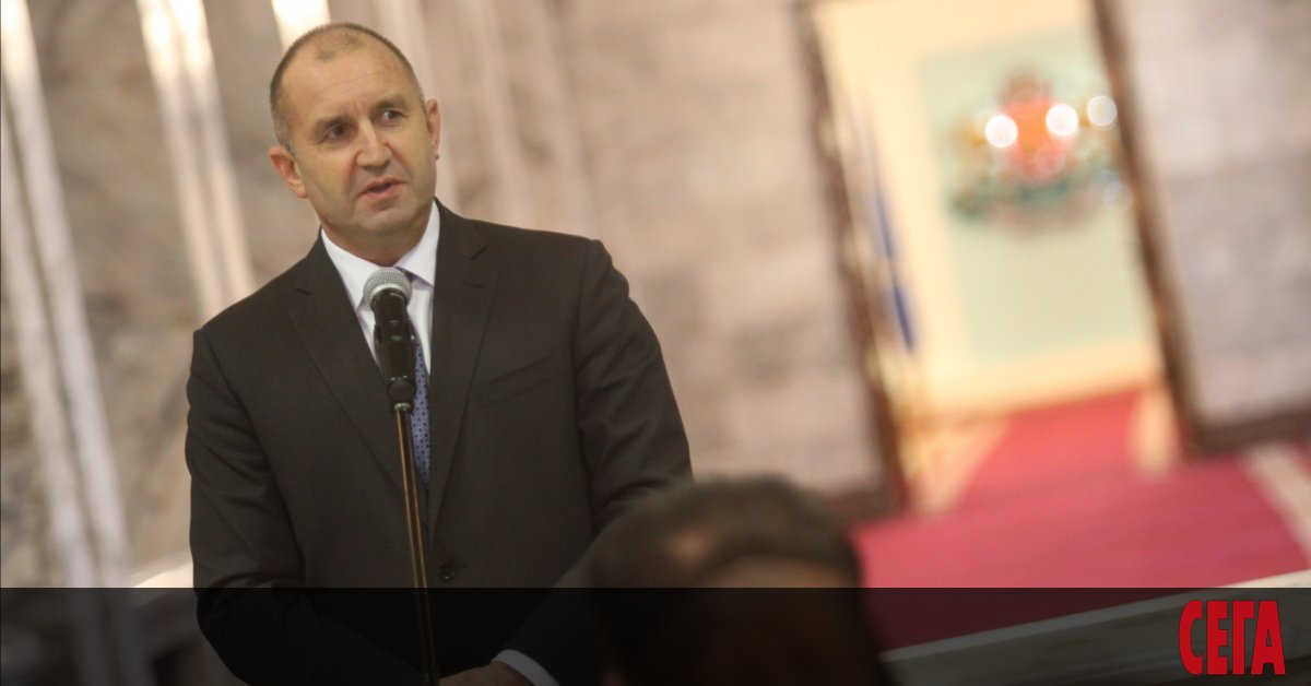 Президентът Румен Радев ще направи обръщение към народа, съобщиха преди