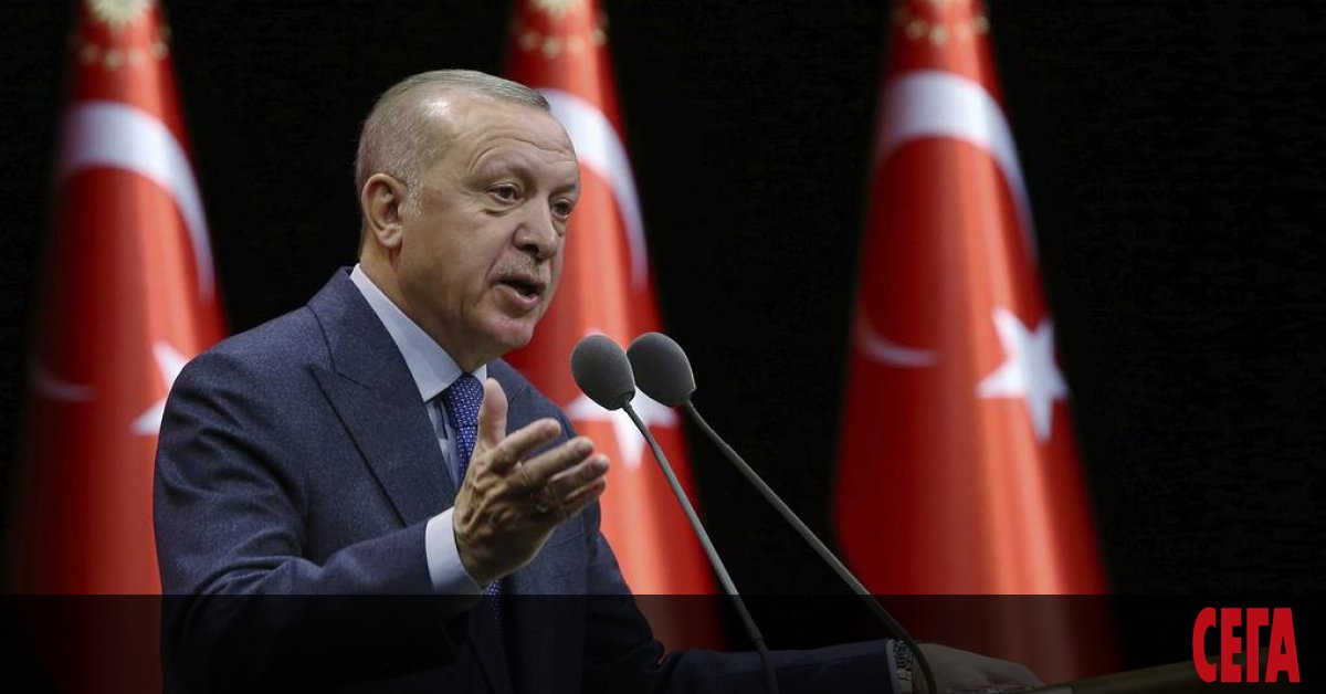 Турският президент Реджеп Тайип Ердоган, който кара втори мандат начело