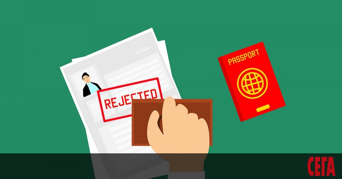 Отказ за американска виза са получили 9,75% от българските граждани,