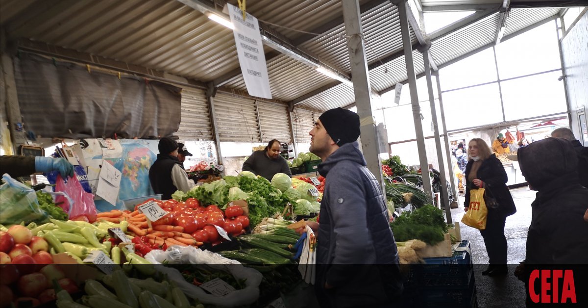 Индексът на тържищните цени (ИТЦ), който отразява цените на хранителните