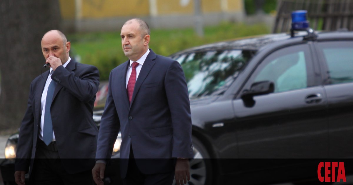 Президентът Румен Радев обяви, че  в четвъртък, 6 август, ще