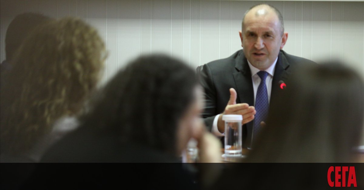И президентът Румен Радев настоя в София да бъде създадена