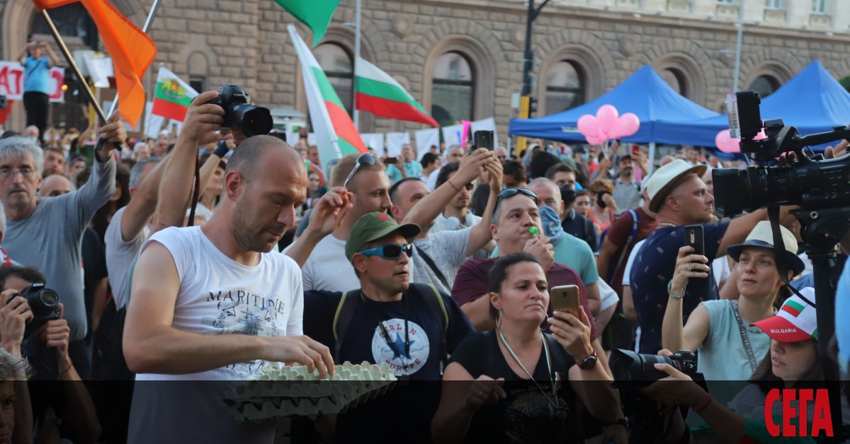 Вече 22 дни протестите срещу правителството на Бойко Борисов и