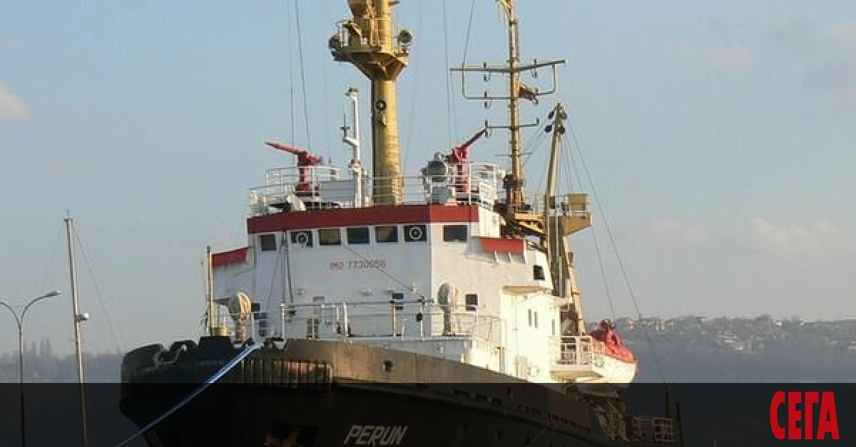 Влекачът Перун“, който е учавствал в безброй спасителни операции в Черно