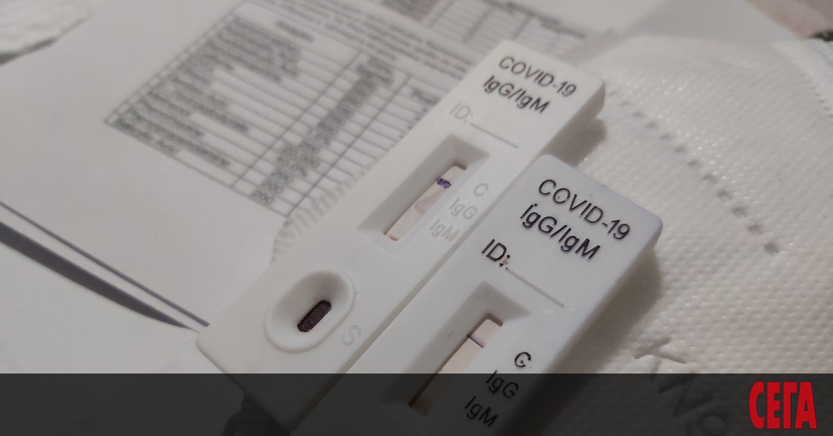 482 са новорегистрираните с коронавирус за последните 24 часа при