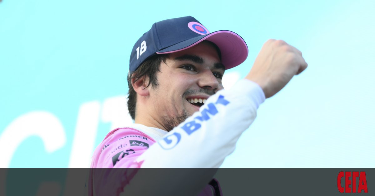 Младият канадски пилот на Рейсинг Пойнт Ланс Строл успя да