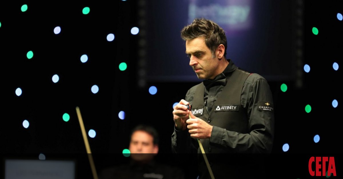 Седемкратният шампион Рони О`Съливан разгроми аутсайдера Лео Фернандес с 6:0