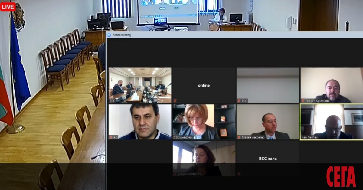 Без дума обсъждане Прокурорската колегия на Висшия съдебен съвет прекрати