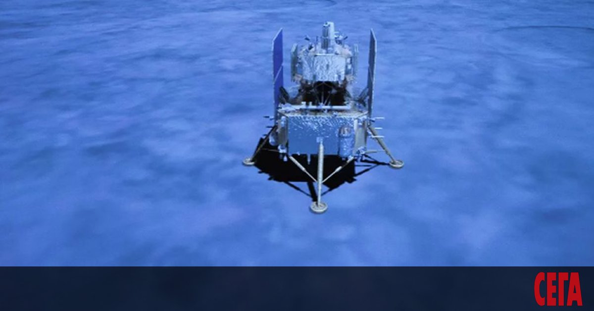 Модулът на китайския лунен апарат Чанъе-5 успешно се скачи с