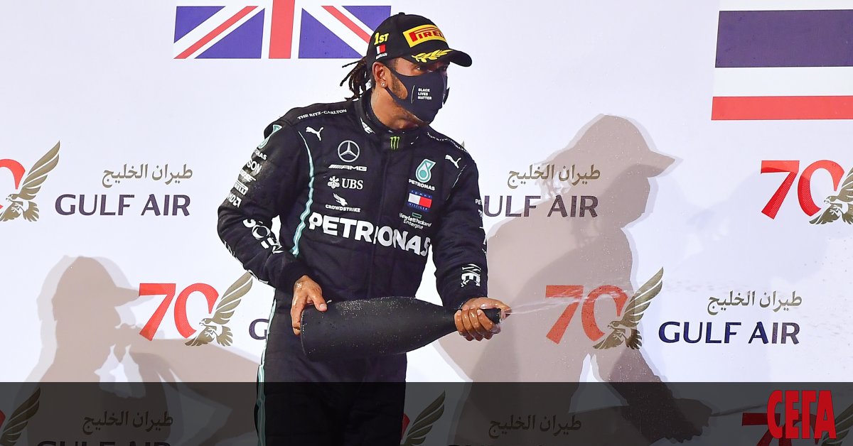 Пилотът на Мерцедес Люис Хамилтън даде положителен тест за коронавирус