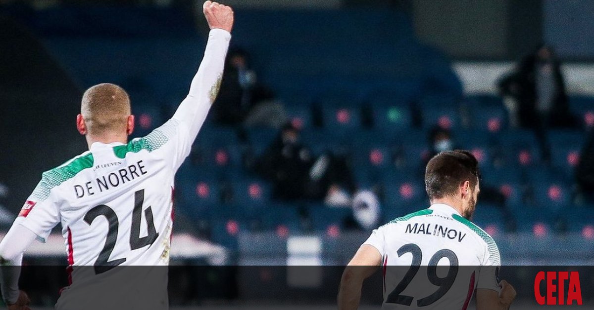 Националът Кристиян Малинов отбеляза първия си гол за белгийския Од