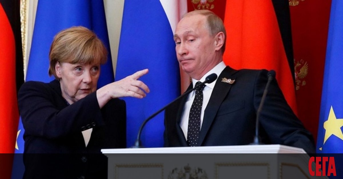 Германският канцлер Ангела Меркел и руският президент Владимир Путин са