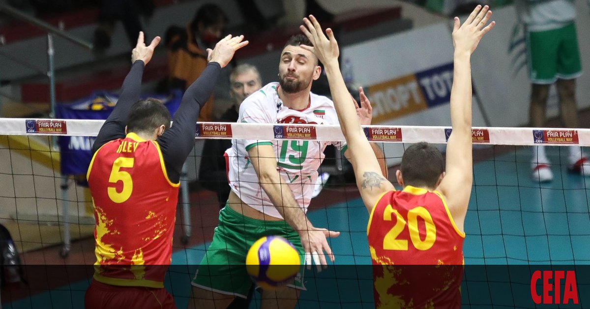 Българският национален отбор по волейбол спечели и третата си контрола