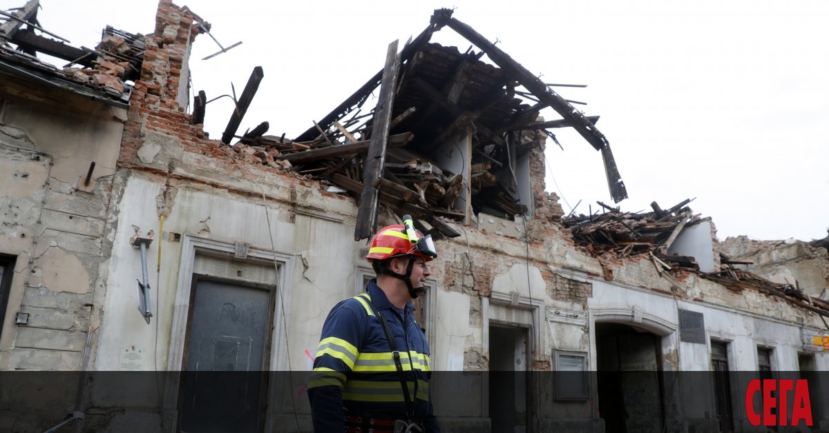 Нов трус е разлюлял Хърватия от същия епицентър, който предизвика