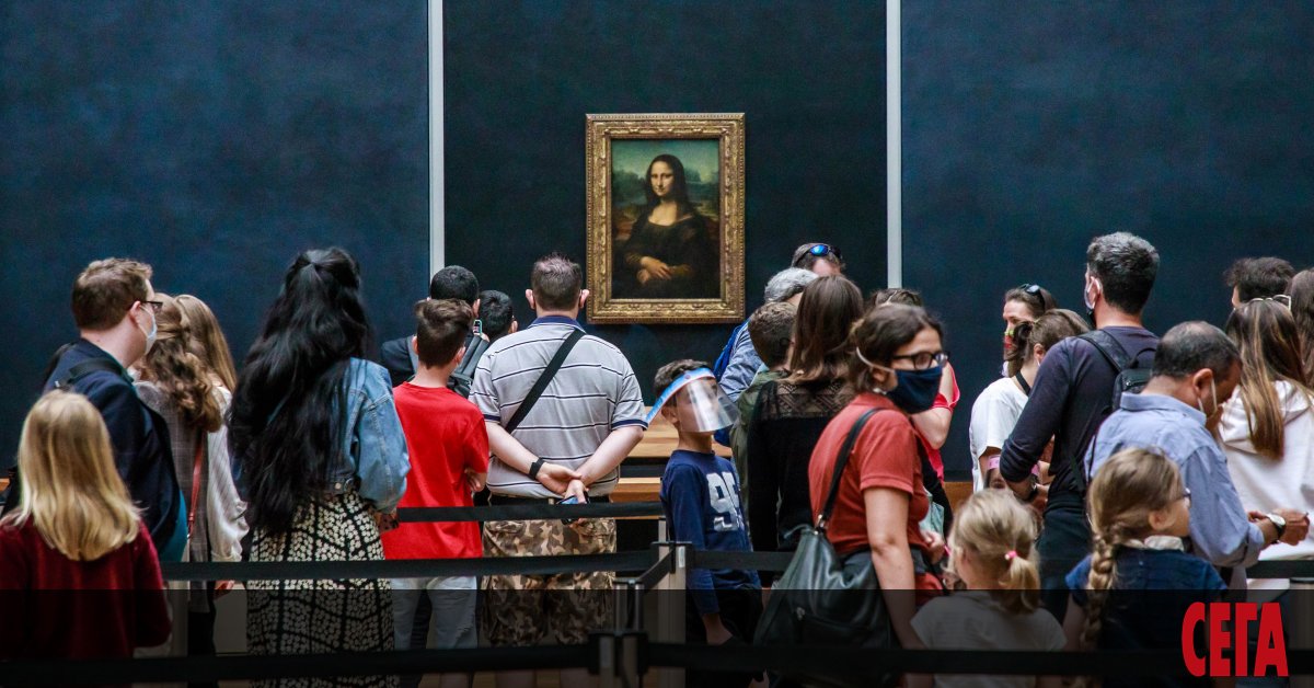 Лувърът, най-големият музей в света, е претърпял спад в броя