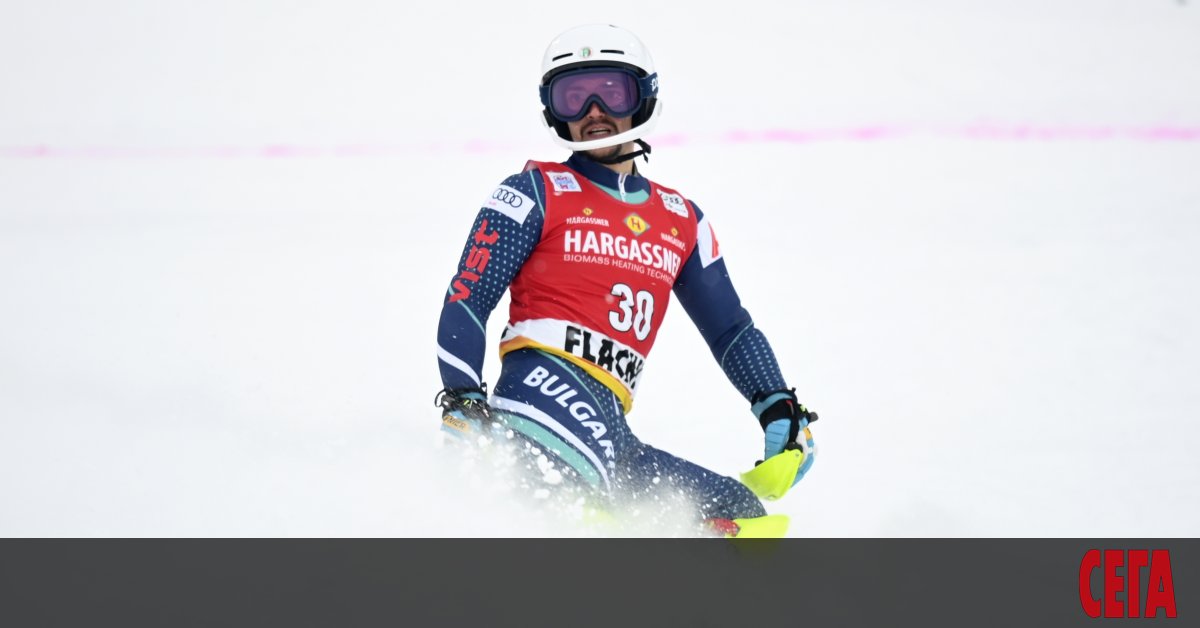 Най-добрият български състезател в алпийските ски - Алберт Попов, затвърди