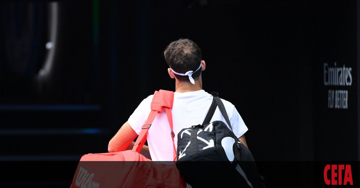 Два дни след болезненото отпадане на 1/4-финалите от Откритото първенство