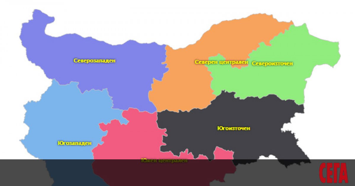 Само две области на юг от Стара планина са увеличили