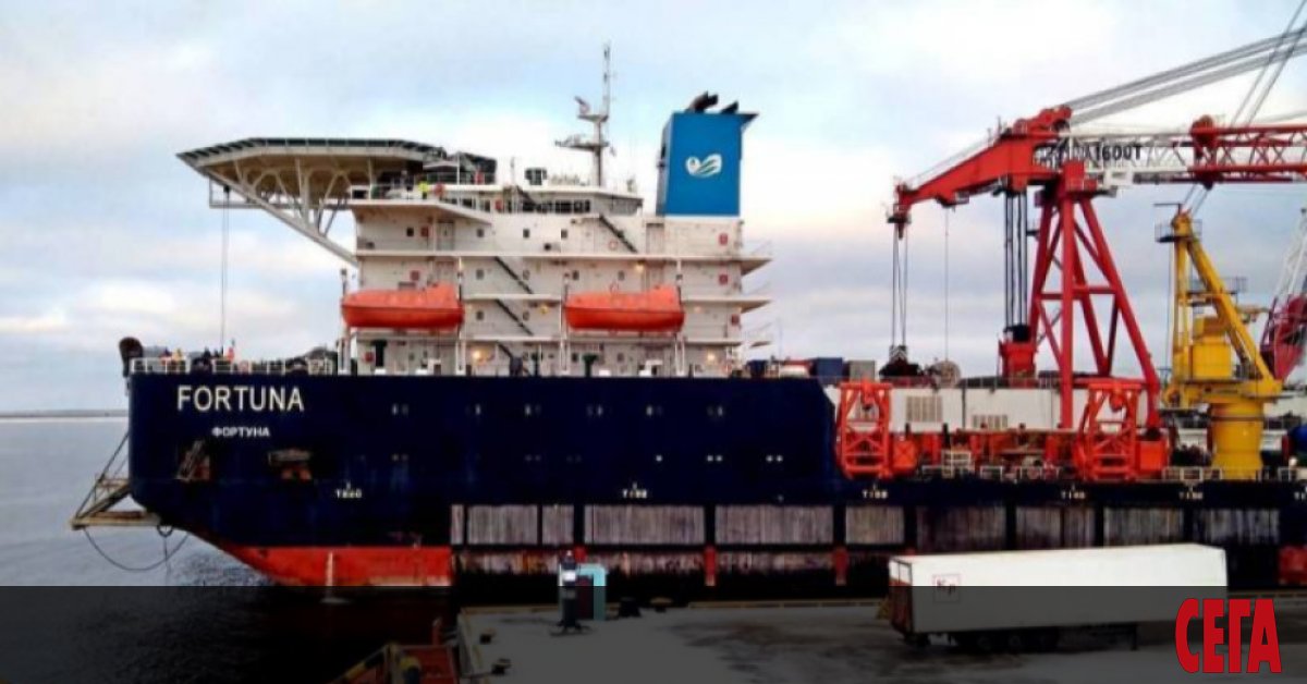 Корабът Фортуна е започнал да полага тръбите на Северен поток