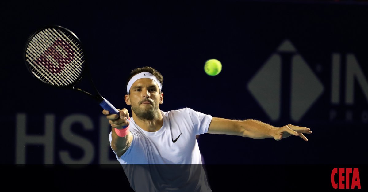 Поставеният под №5 Григор Димитров отпадна на 1/4-финалите от тенис