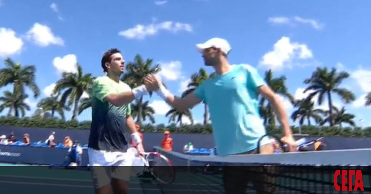 Участието на Григор Димитров в тенис турнира от сериите Мастърс