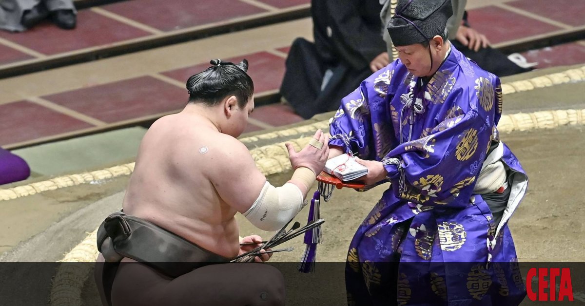 Българският представител в професионалната сумо лига на Япония - Даниел