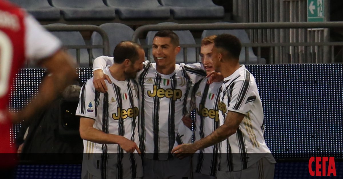 Хеттрикът на Кристиано Роналдо срещу Каляри донесе не само победата