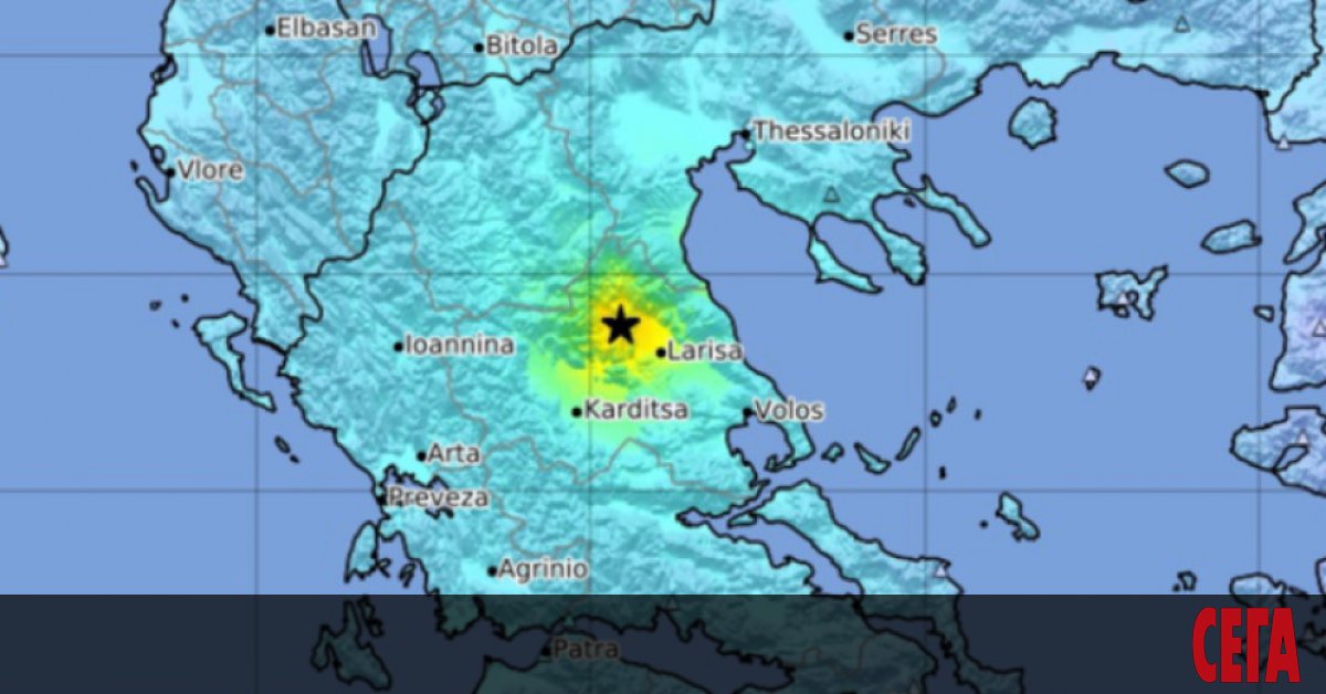 Силно земетресение разтърси Гърция, а трусът беше усетен и у нас