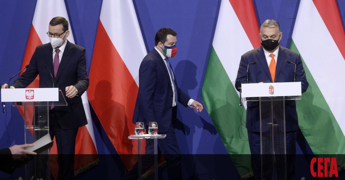Унгарският премиер Виктор Орбан обедини сили с полския премиер Матеуш Моравецки