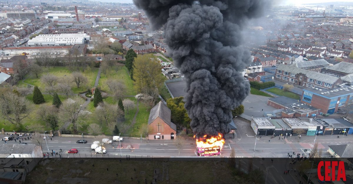 Вече шест нощи продължават размирците в някои части на Северна