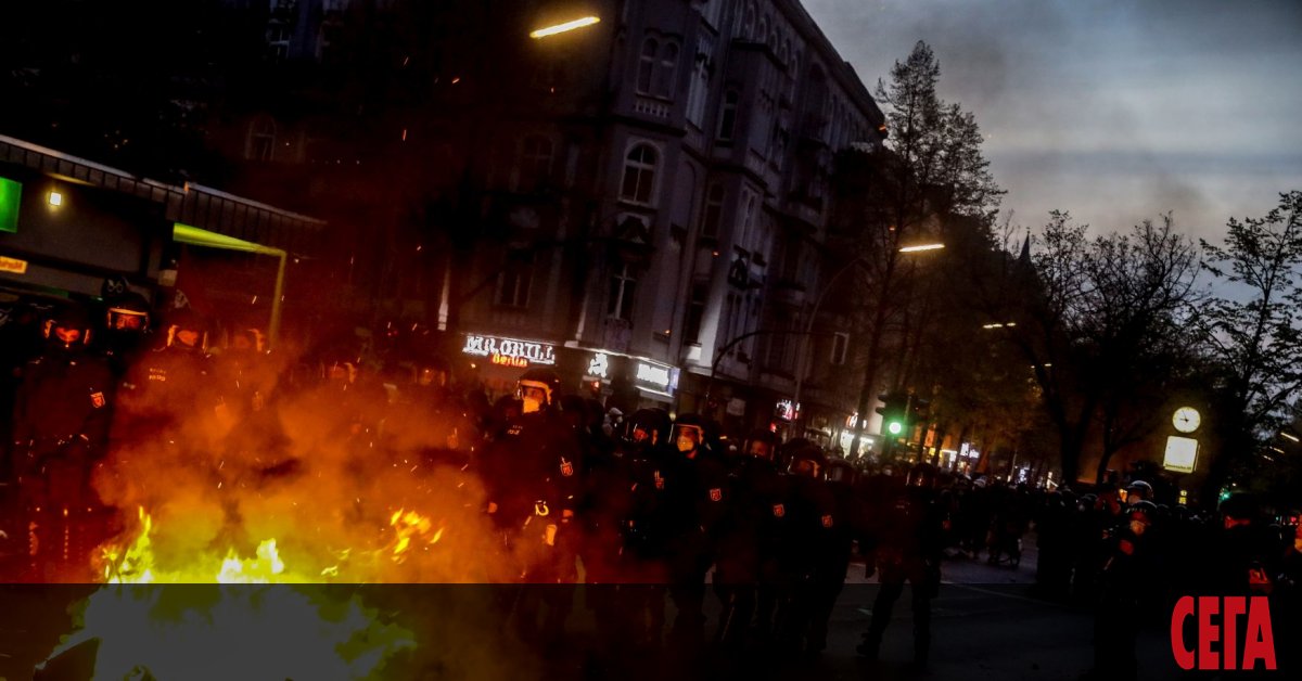 Близо 30 000 души са излезли на вчерашните първомайски протести