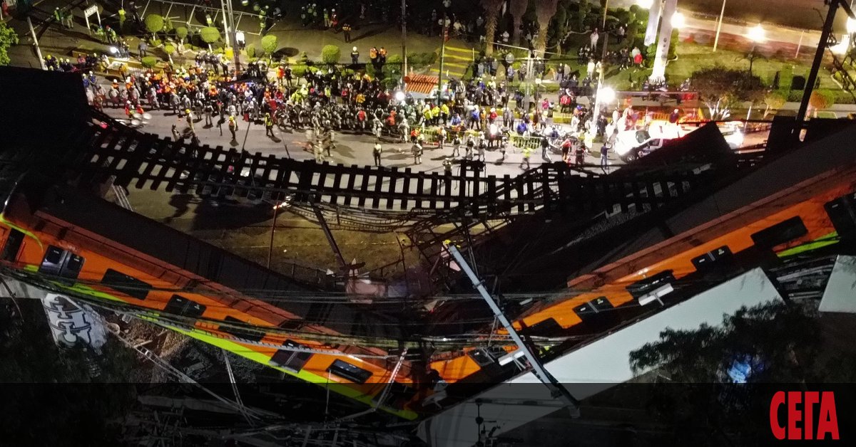 Структурен дефект е причинил рухването на надлеза в Мексико Сити, което