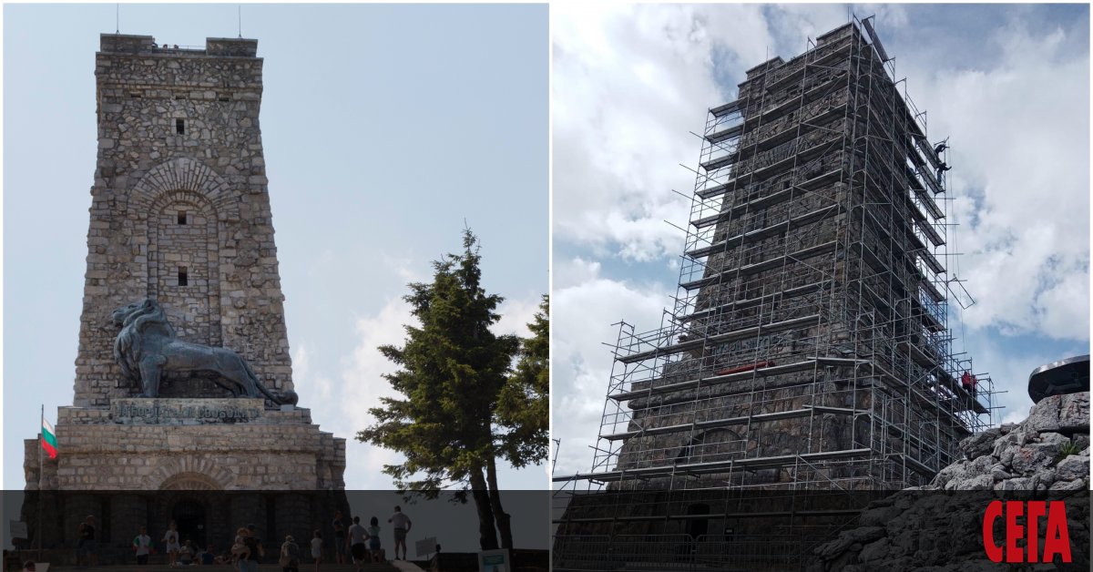 Паметникът на Свободата на връх Свети Никола, наричан погрешно и паметникът Шипка“