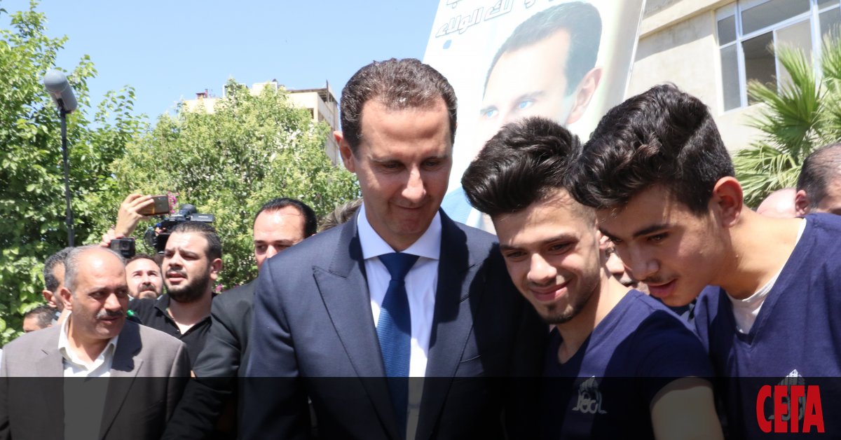 Президентът на Сирия Башар Асад беше преизбран за четвърти 7-годишен мандат,
