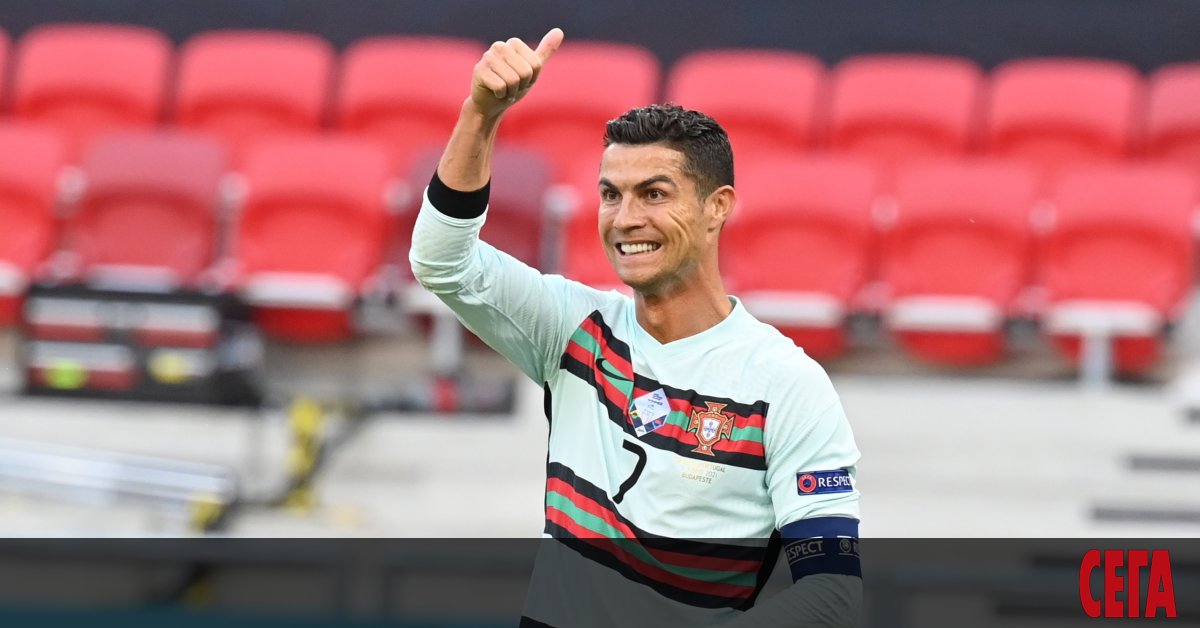 Още с първата си поява на Евро 2020 Кристиано Роналдо